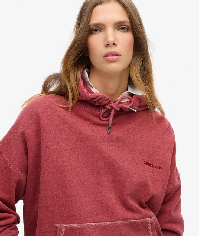 Superdry Essential Logo Overdyed Hoodie