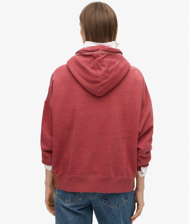 Superdry Essential Logo Overdyed Hoodie