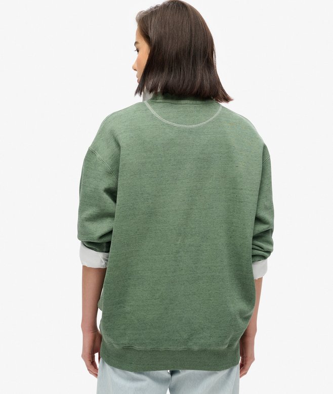 Superdry Essential Logo Overdyed Sweatshirt