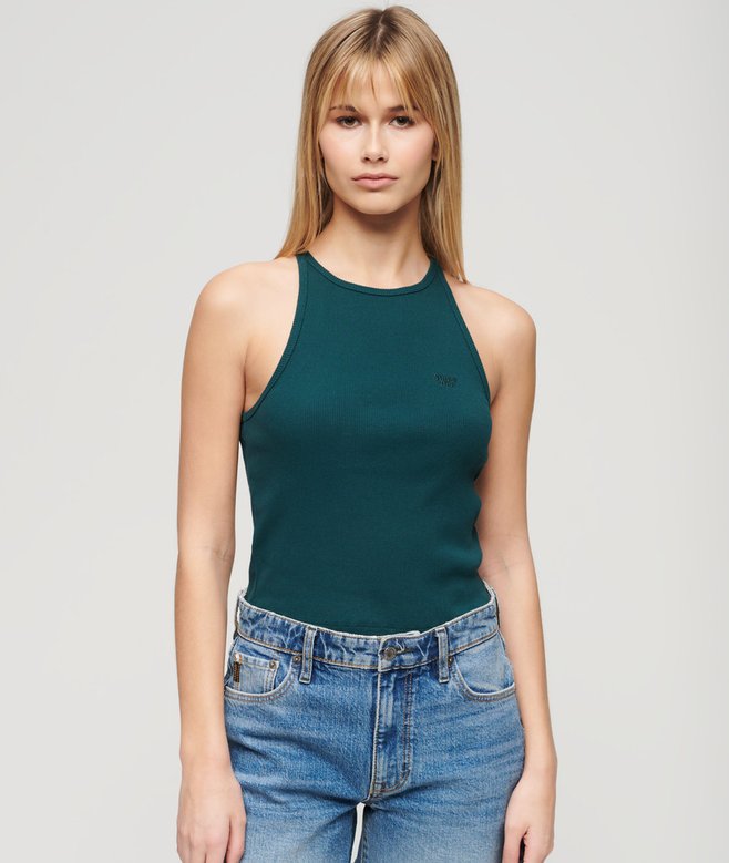 superdry Essential Logo Racer Vest Top