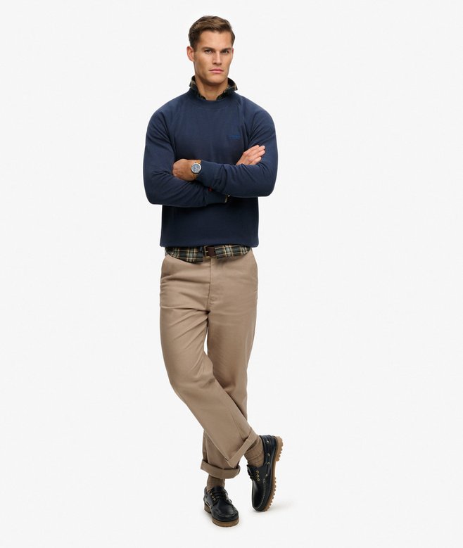 Superdry Essential Logo Raglan Crew Sweatshirt