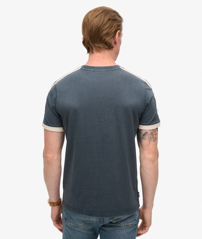 Superdry Essential Logo Retro Striped T-Shirt