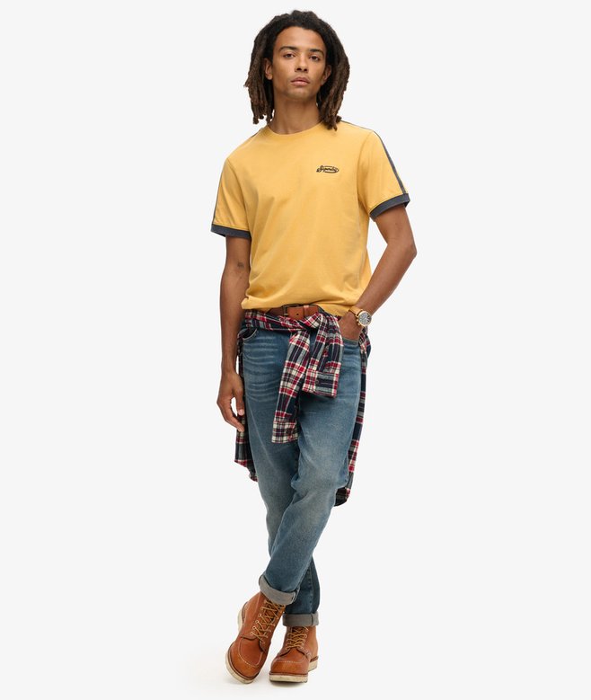 Superdry Essential Logo Retro Striped T-Shirt