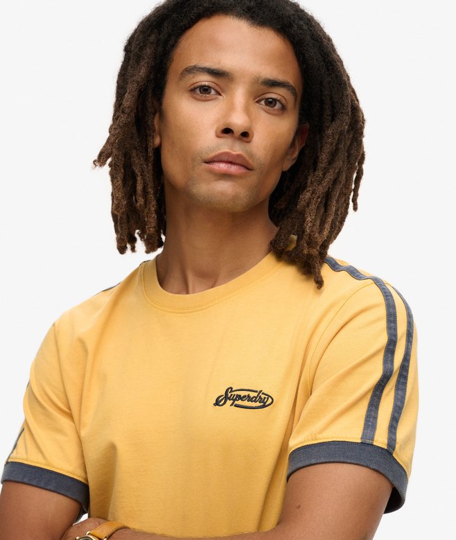 Superdry Essential Logo Retro Striped T-Shirt