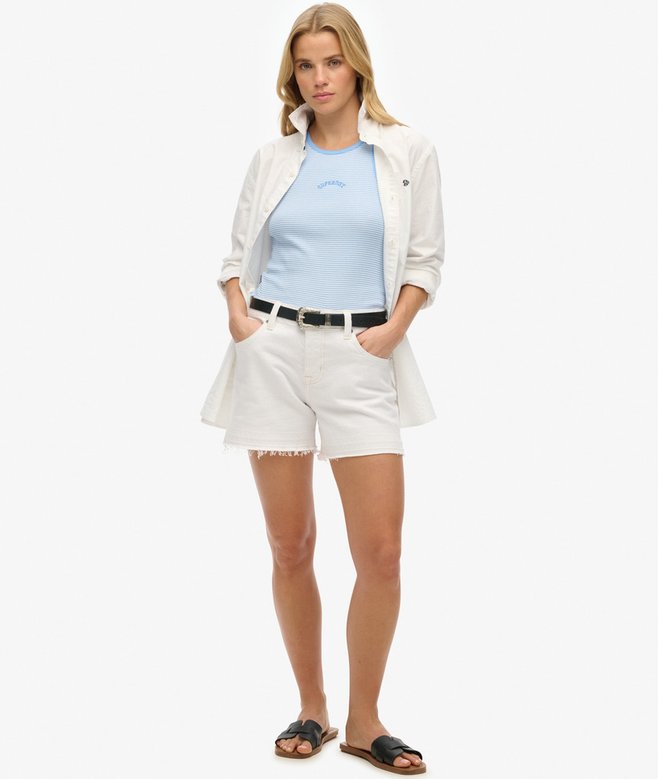 Superdry Essential Logo Striped Racer Vest Top