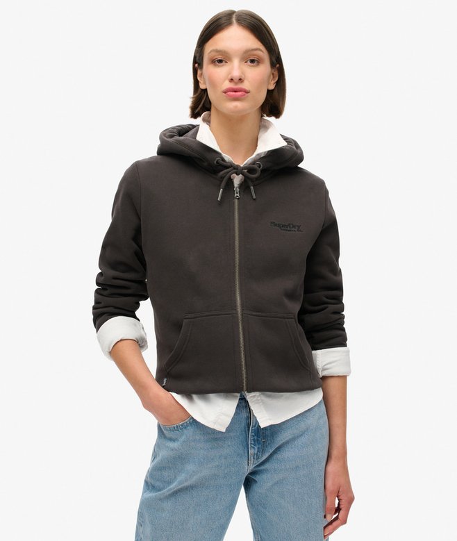 superdry Essential Logo Zip Hoodie