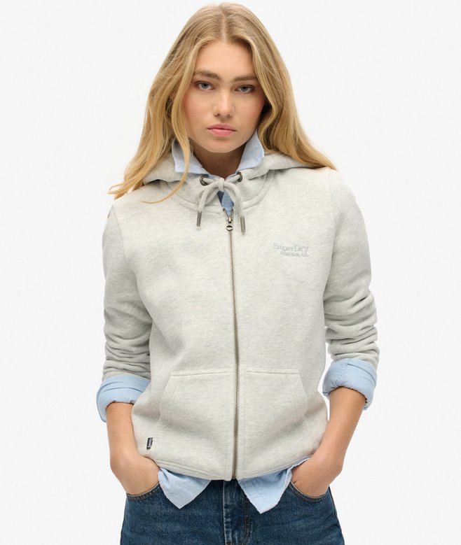 superdry Essential Logo Zip Hoodie