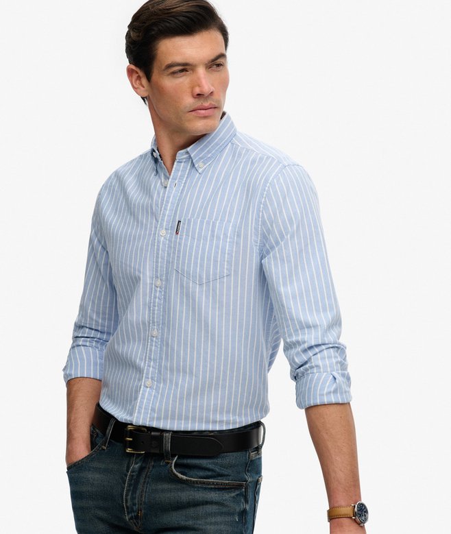 Superdry Essential Oxford Long Sleeve Shirt