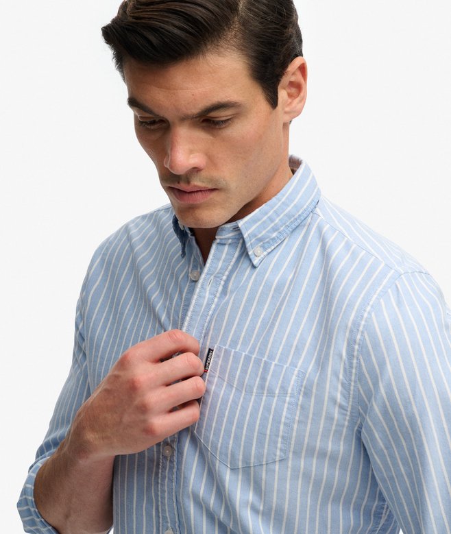 Superdry Essential Oxford Long Sleeve Shirt