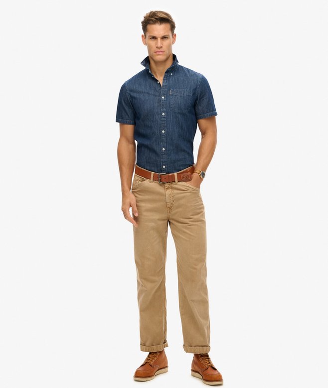 Superdry Essential Short Sleeve Denim Shirt