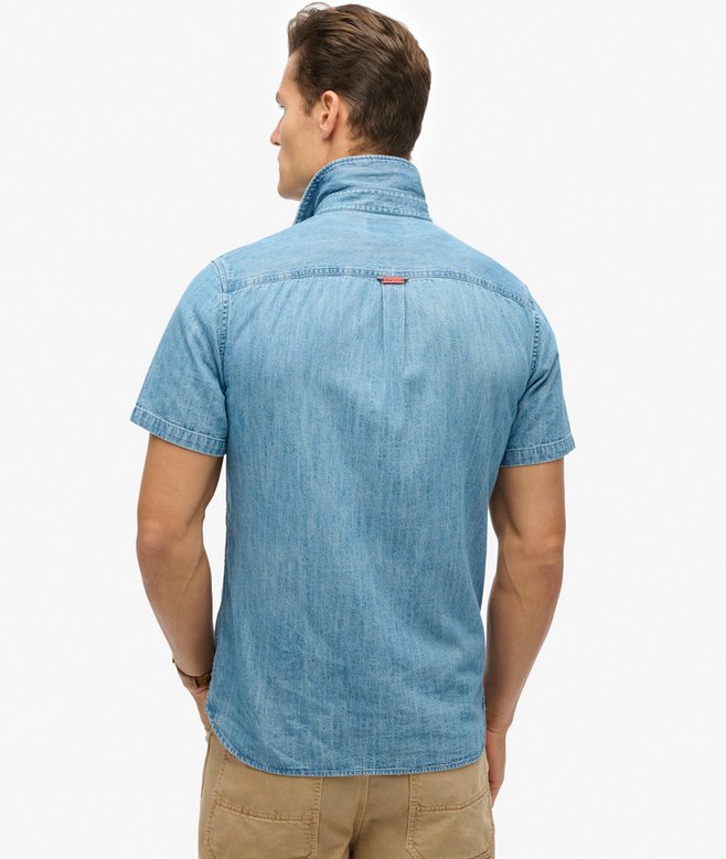 Superdry Essential Short Sleeve Denim Shirt