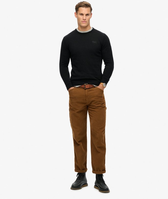 Superdry Essential Slim Fit Crew Jumper