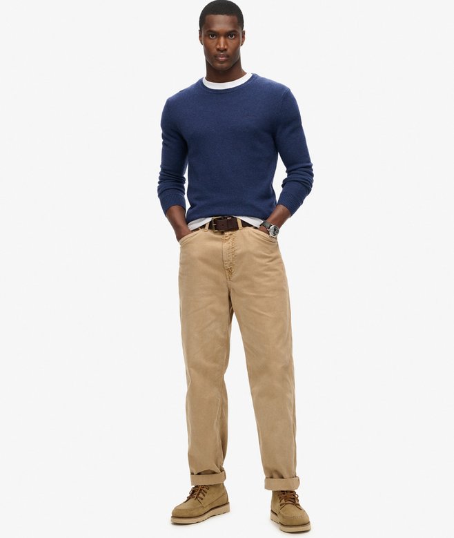 Superdry Essential Slim Fit Crew Jumper