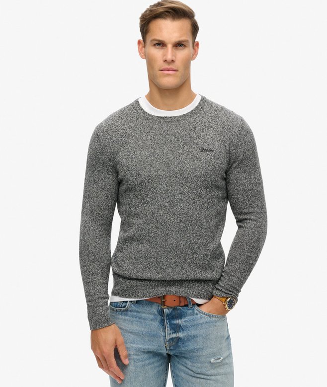 superdry Essential Slim Fit Crew Jumper