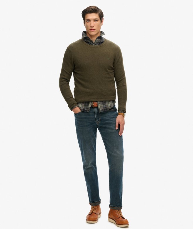 Superdry Essential Slim Fit Crew Jumper