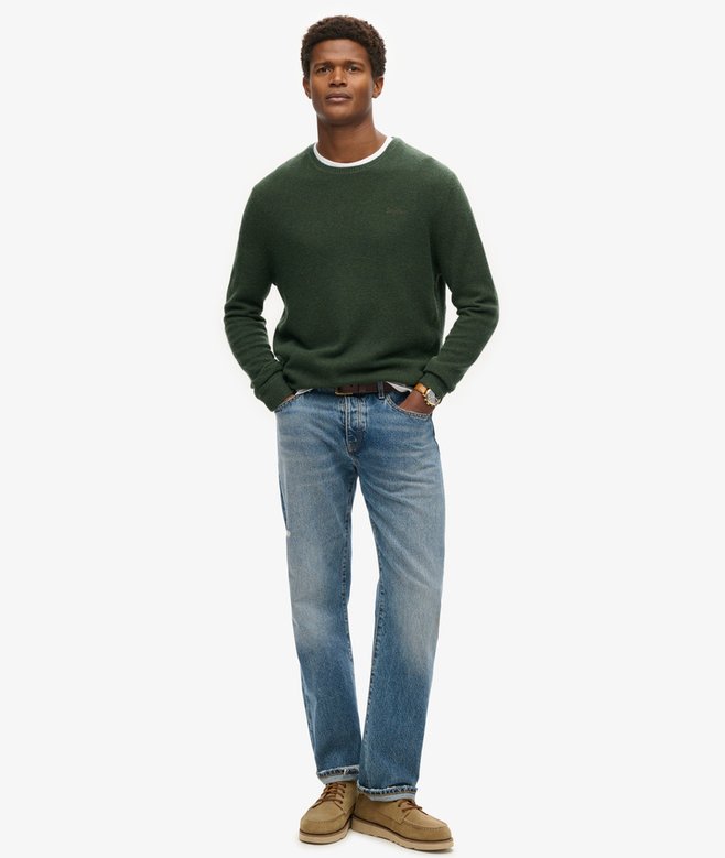 Superdry Essential Slim Fit Crew Jumper