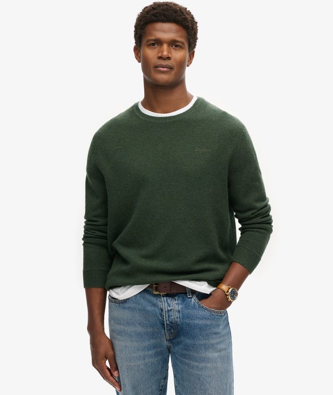 superdry Essential Slim Fit Crew Jumper