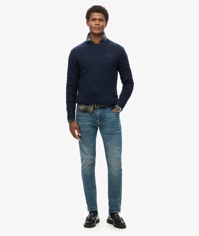 Superdry Essential Slim Fit Crew Jumper