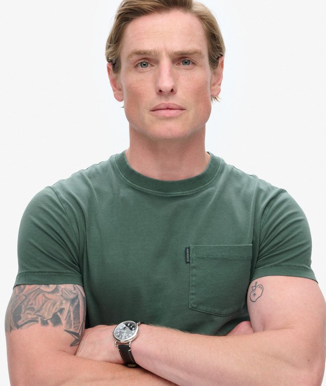 Superdry Essential Washed Pocket T-Shirt