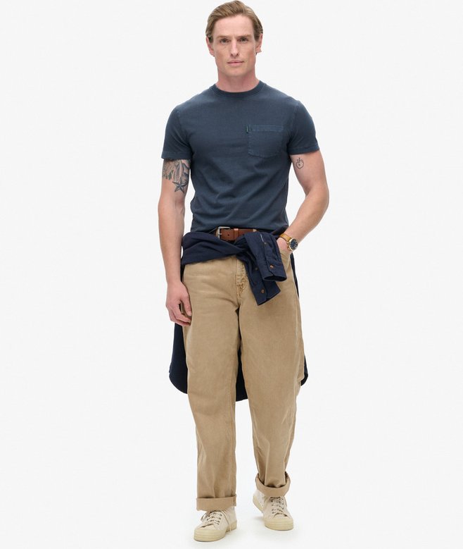 Superdry Essential Washed Pocket T-Shirt