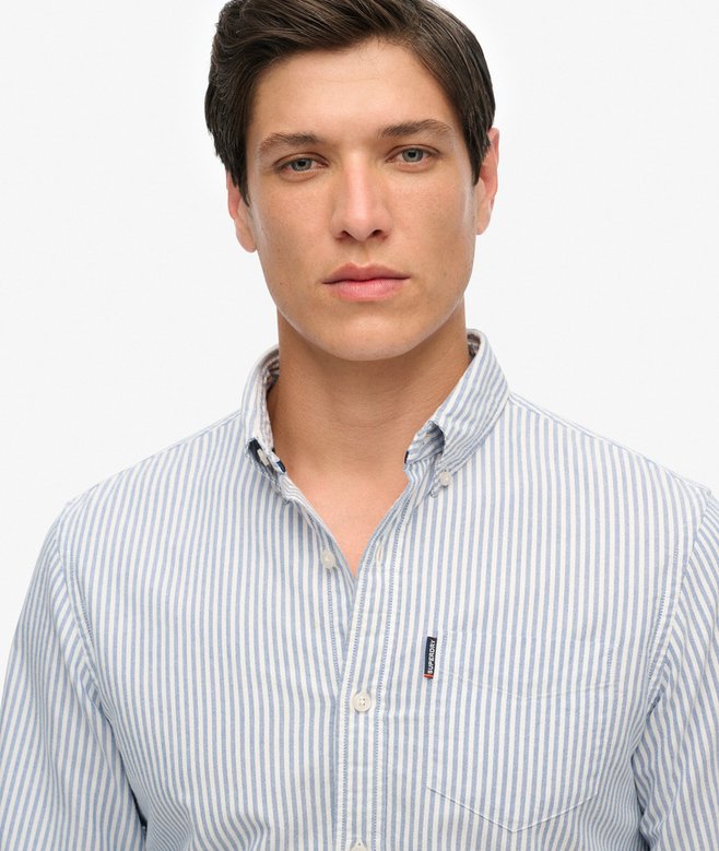 Superdry Essentials Long Sleeve Oxford Shirt