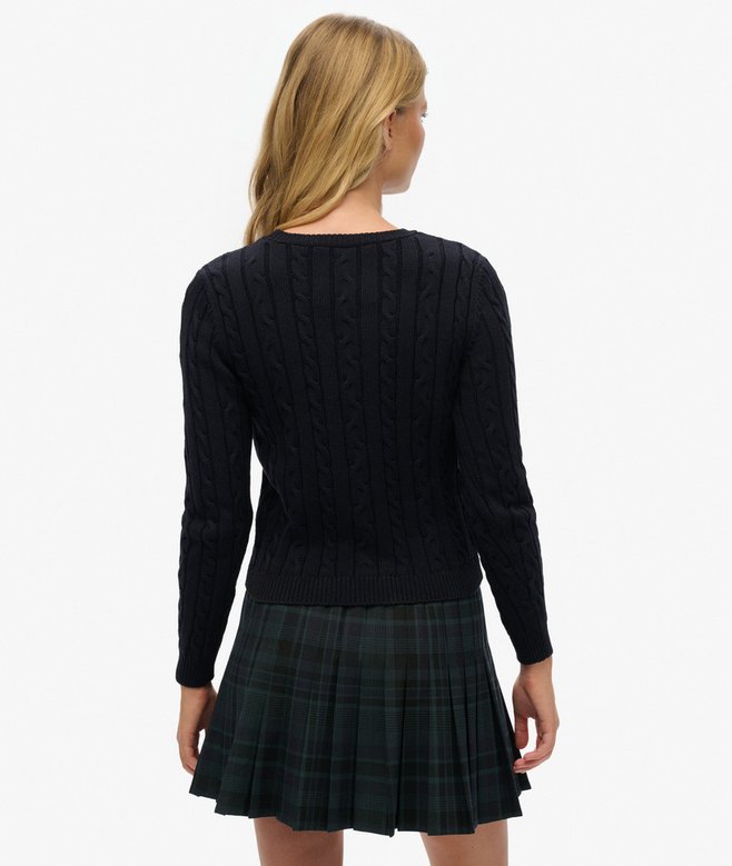 Superdry Essentials Slim Cable Jumper