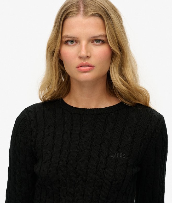 Superdry Essentials Slim Cable Jumper