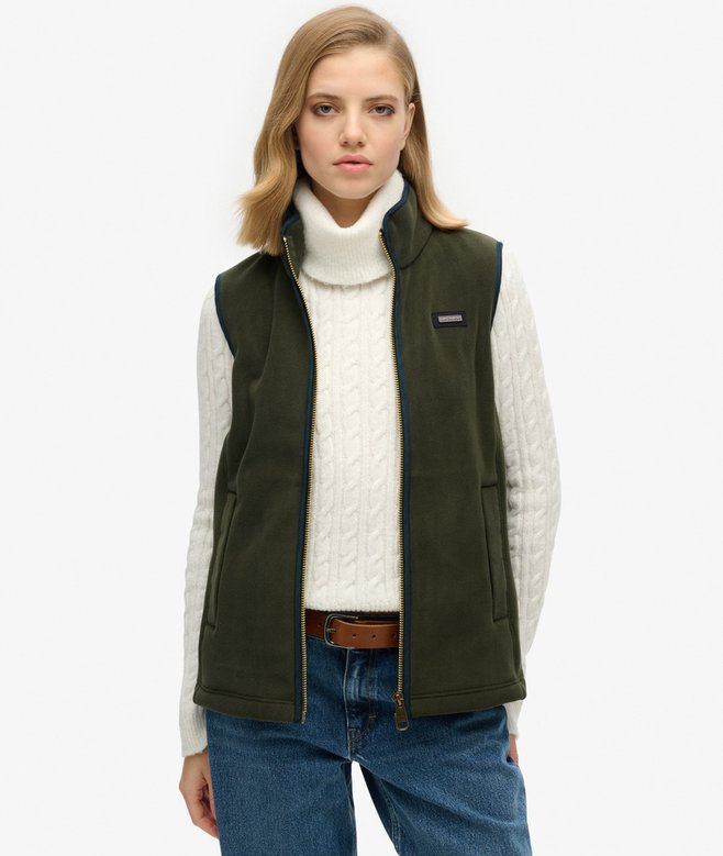 superdry Estate Fleece Gilet
