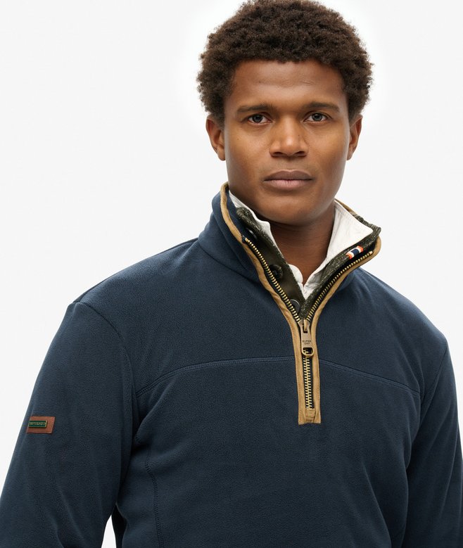 Superdry Estate Half Zip Fleece