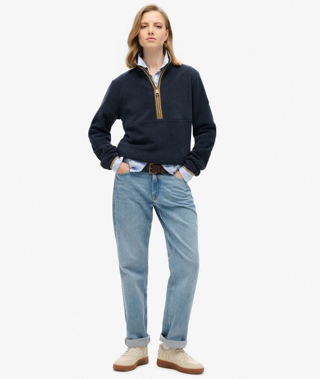 Superdry Estate Half Zip Fleece
