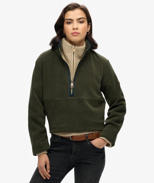 superdry Estate Half Zip Fleece