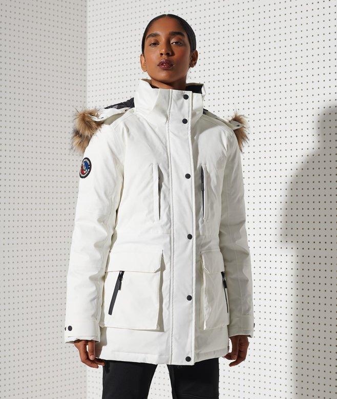 superdry Everest Down Snow Parka Coat