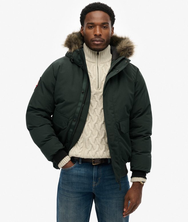Superdry Everest Faux Fur Bomber Jacket