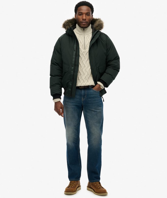 Superdry Everest Faux Fur Bomber Jacket