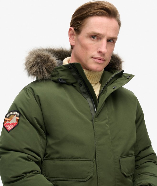 Superdry Everest Faux Fur Bomber Jacket