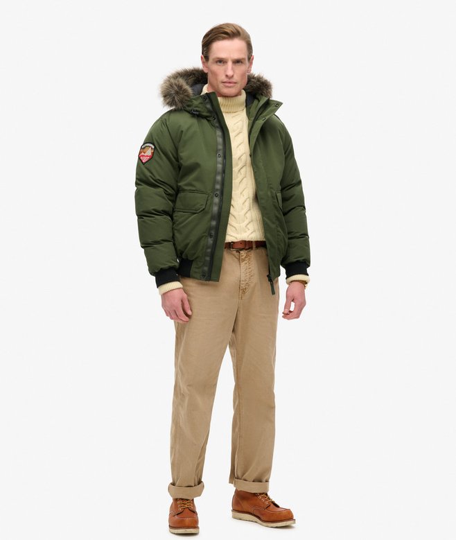 Superdry Everest Faux Fur Bomber Jacket