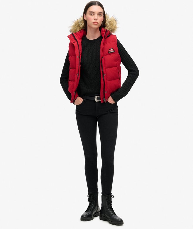 Superdry Everest Faux Fur Gilet