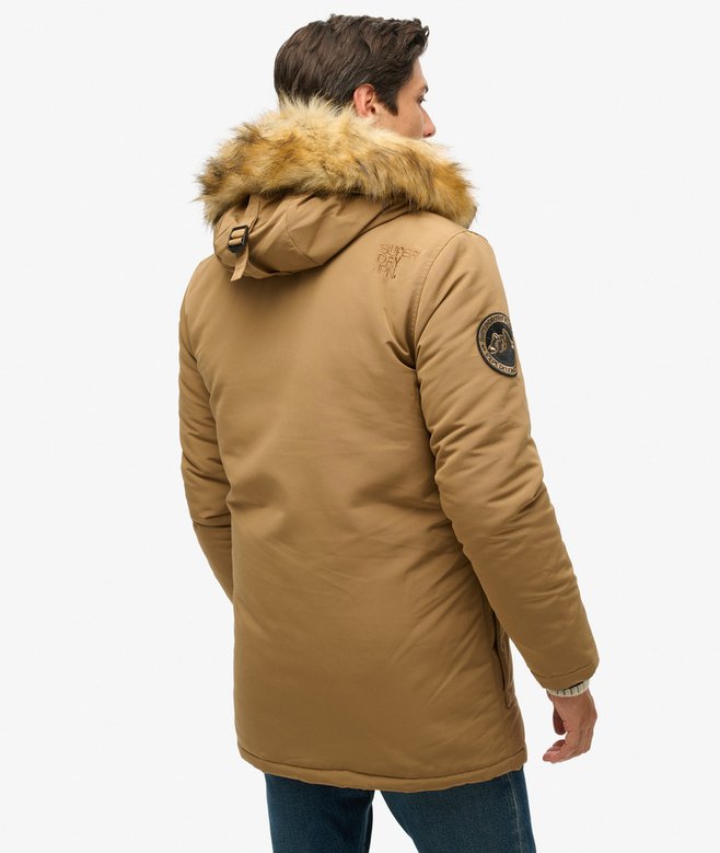 Superdry Everest Faux Fur Hooded Parka Coat