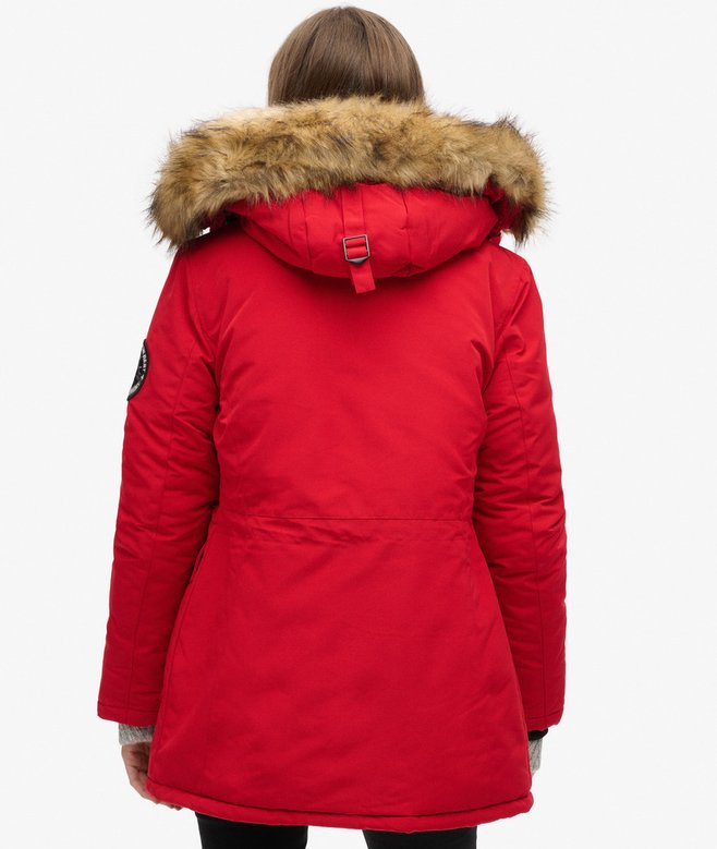 Superdry Everest Faux Fur Hooded Parka Coat