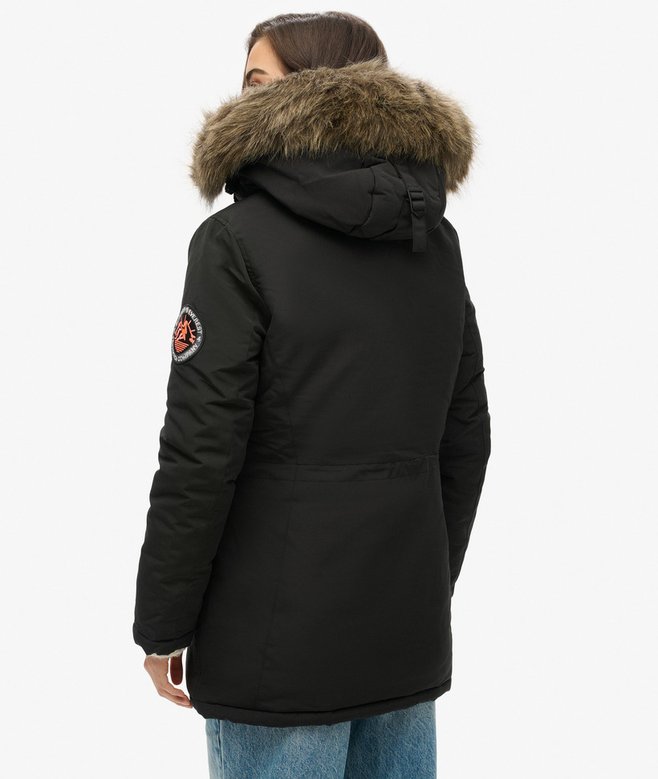 Superdry Everest Faux Fur Hooded Parka Coat