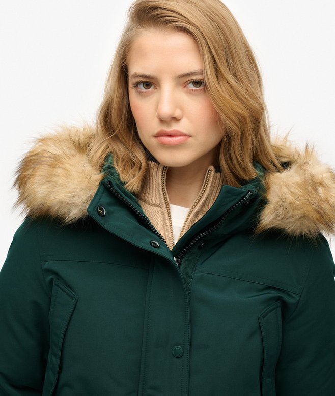Superdry Everest Faux Fur Parka Coat