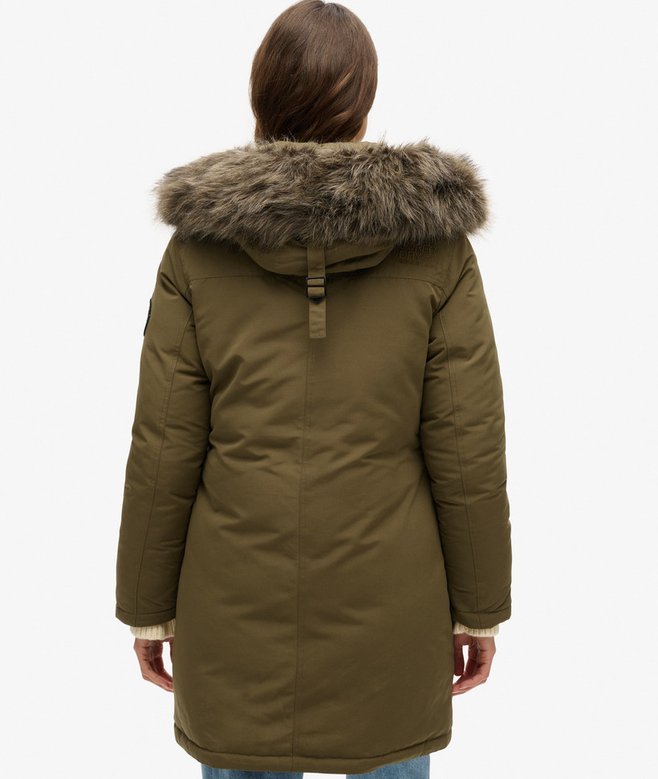 Superdry Everest Faux Fur Parka Coat