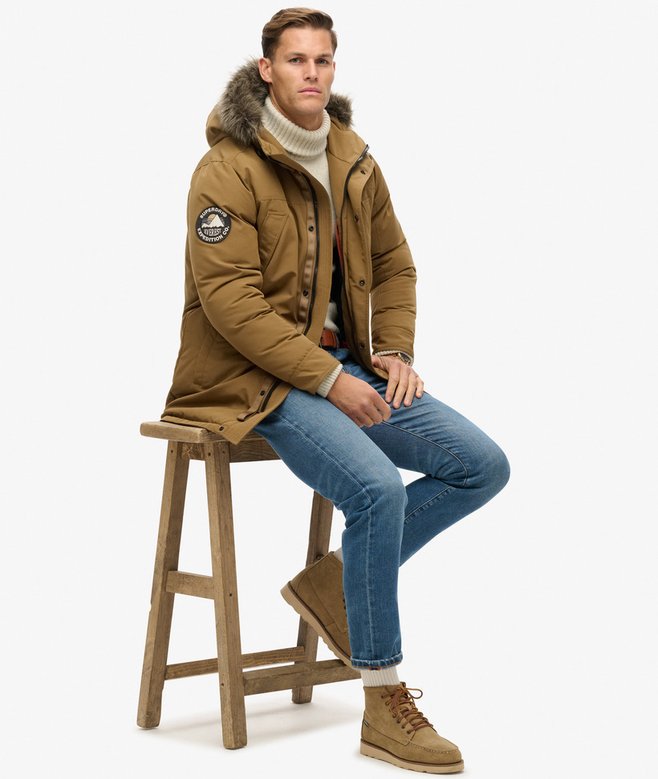Superdry Everest Faux Fur Parka Jacket