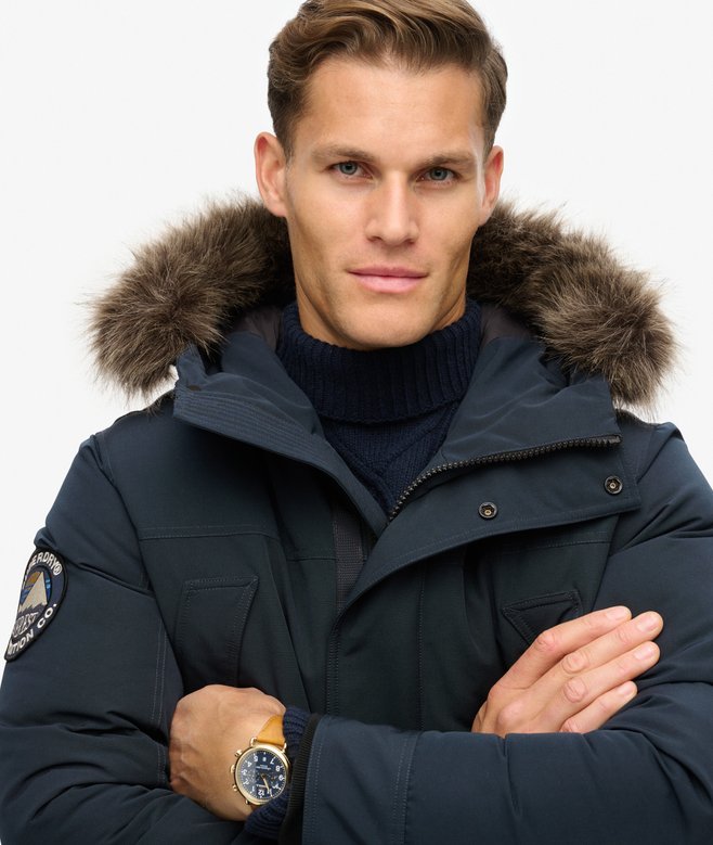 superdry Everest Faux Fur Parka Jacket