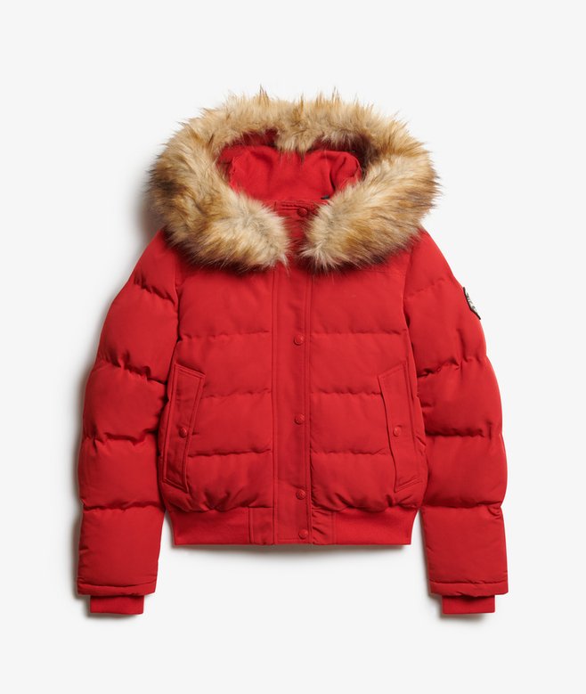 superdry Everest Hooded Bomber Jacket