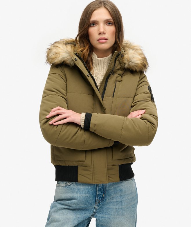 Superdry Everest Hooded Bomber Jacket