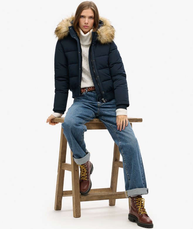 Superdry Everest Hooded Bomber Jacket