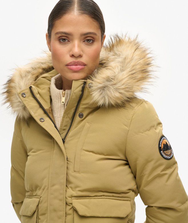 Superdry Everest Hooded Puffer Bomber Jacket