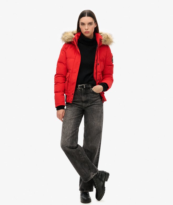 Superdry Everest Hooded Puffer Bomber Jacket