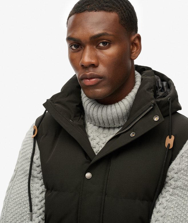Superdry Everest Hooded Puffer Gilet